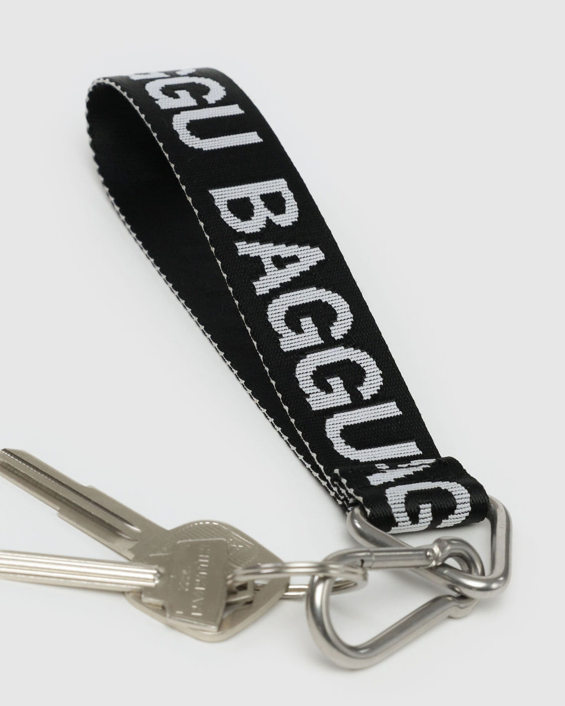 Logo Keychain - Black and White - Bright Tag
