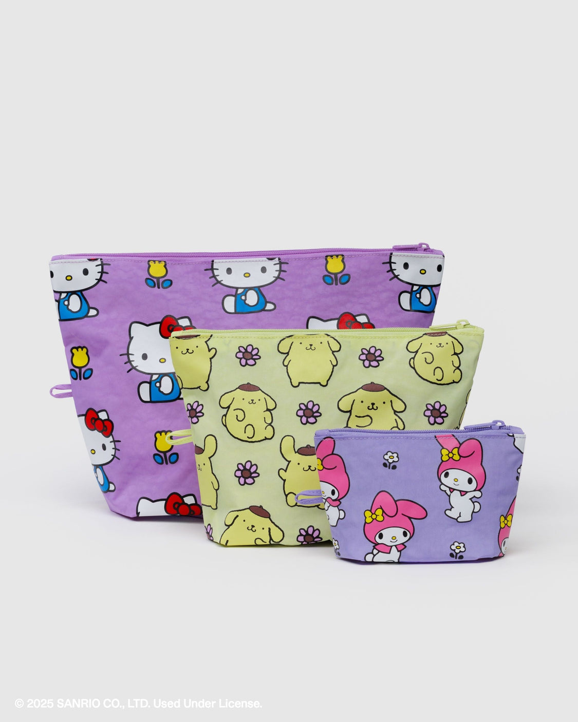 Go Pouch Set - Hello Kitty and Friends Florals - Simple Pocket Trio