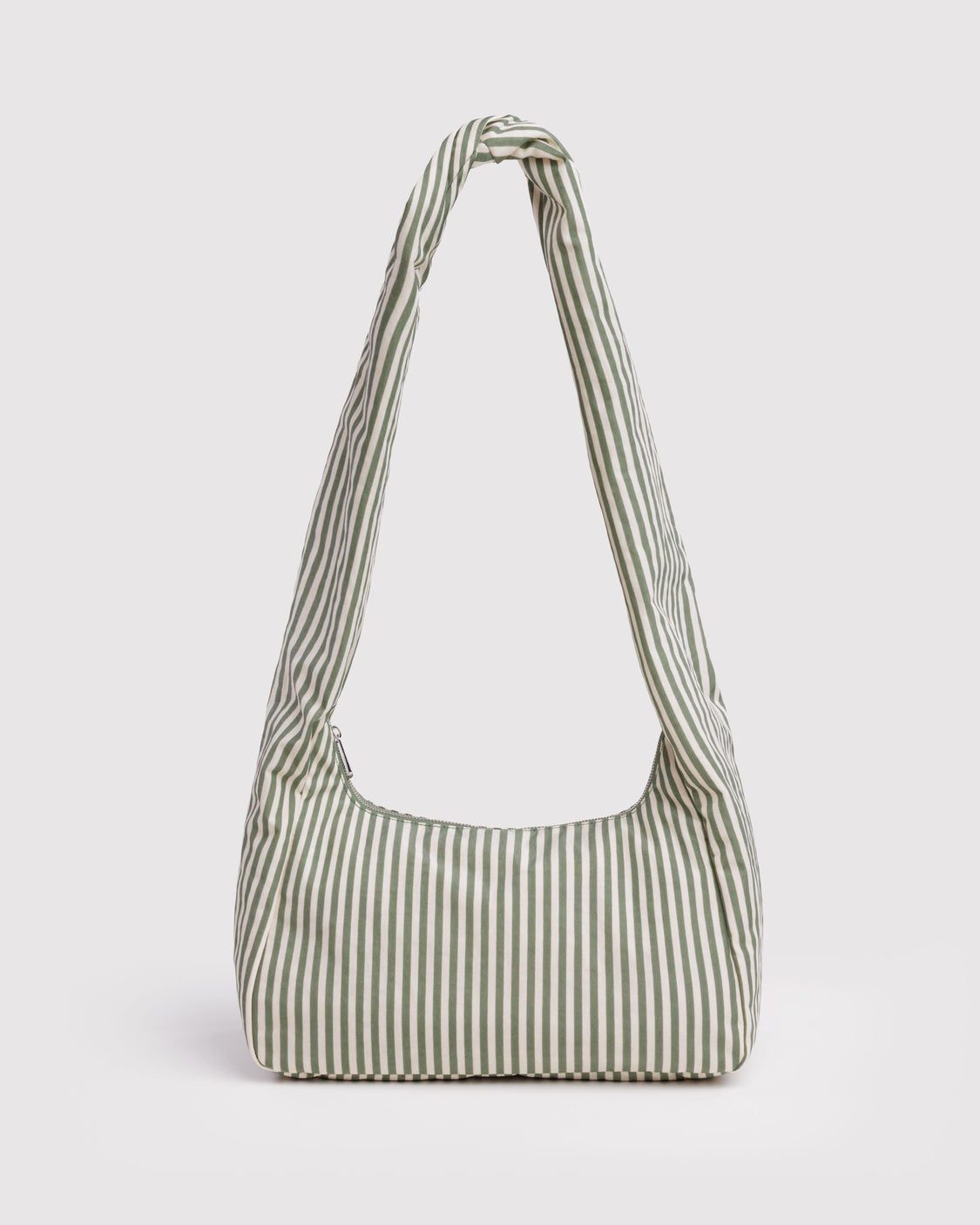 Nylon Meringue Bag - Sage Stripe - Fresh Everyday Style