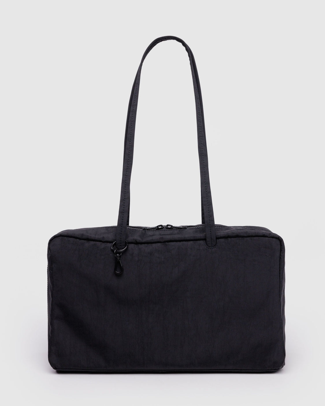 Medium Nylon Bowler Bag - Black - Daily Home Pack